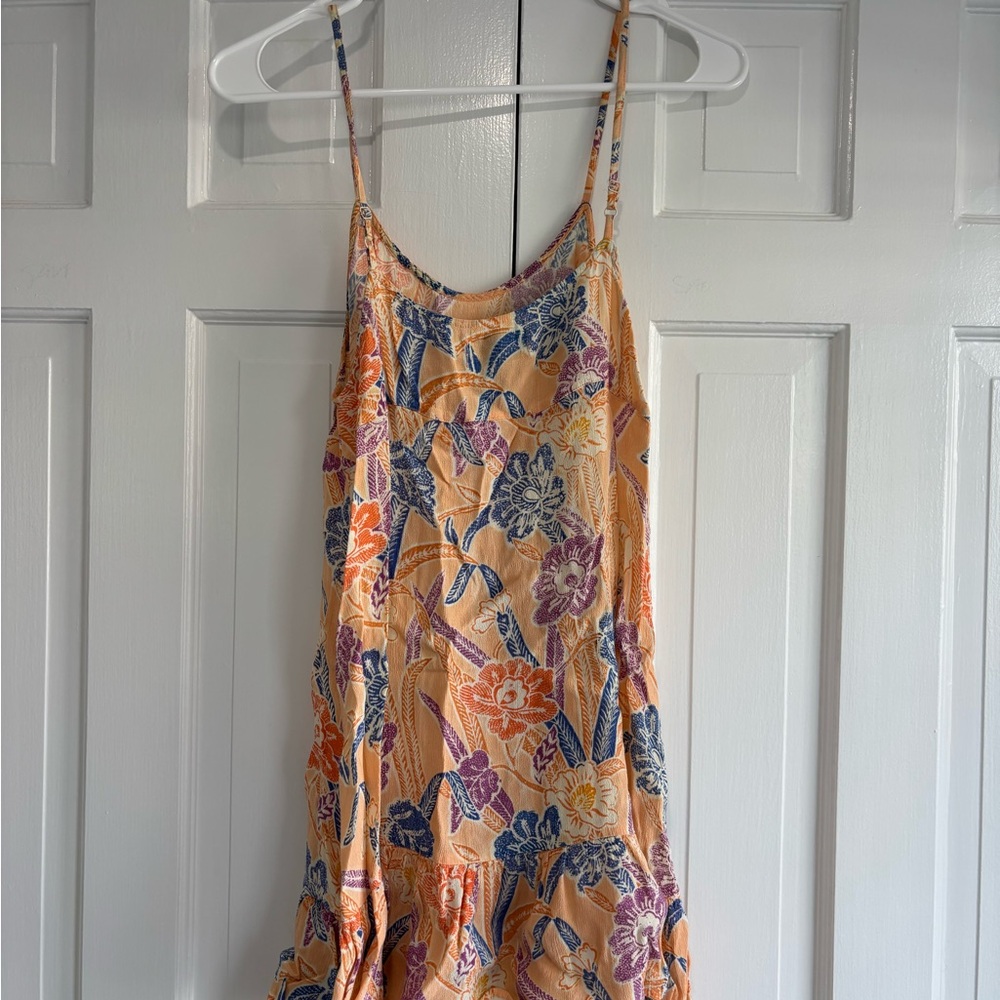 Urban Outfitters Multicolor Patterned Mini Dress/Cover Up
